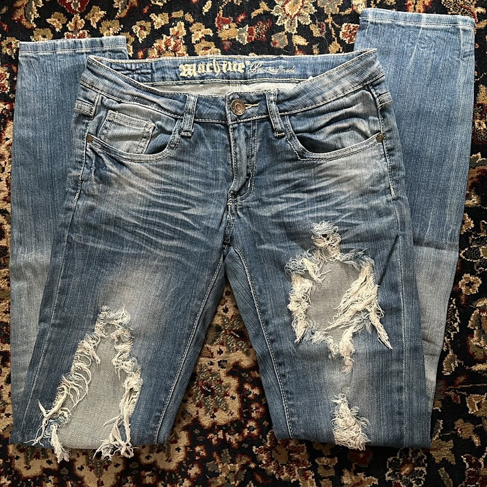 Machine Destroyed Jeans - Picture 2 of 6